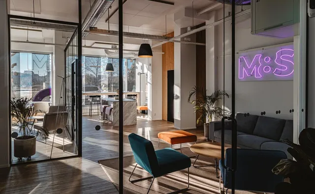 Event venue at M8S Hub in Kalasatama